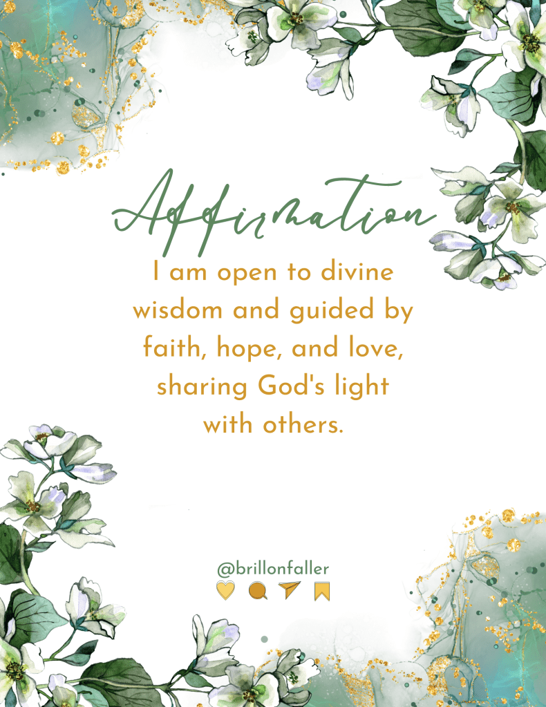 Day-to-Day Affirmation July 24, 2024