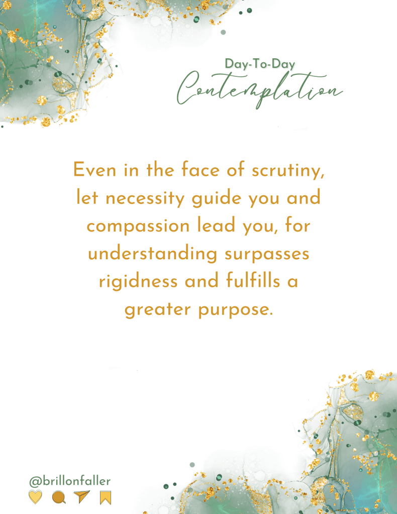 Day-to-Day Contemplation July 19, 2024