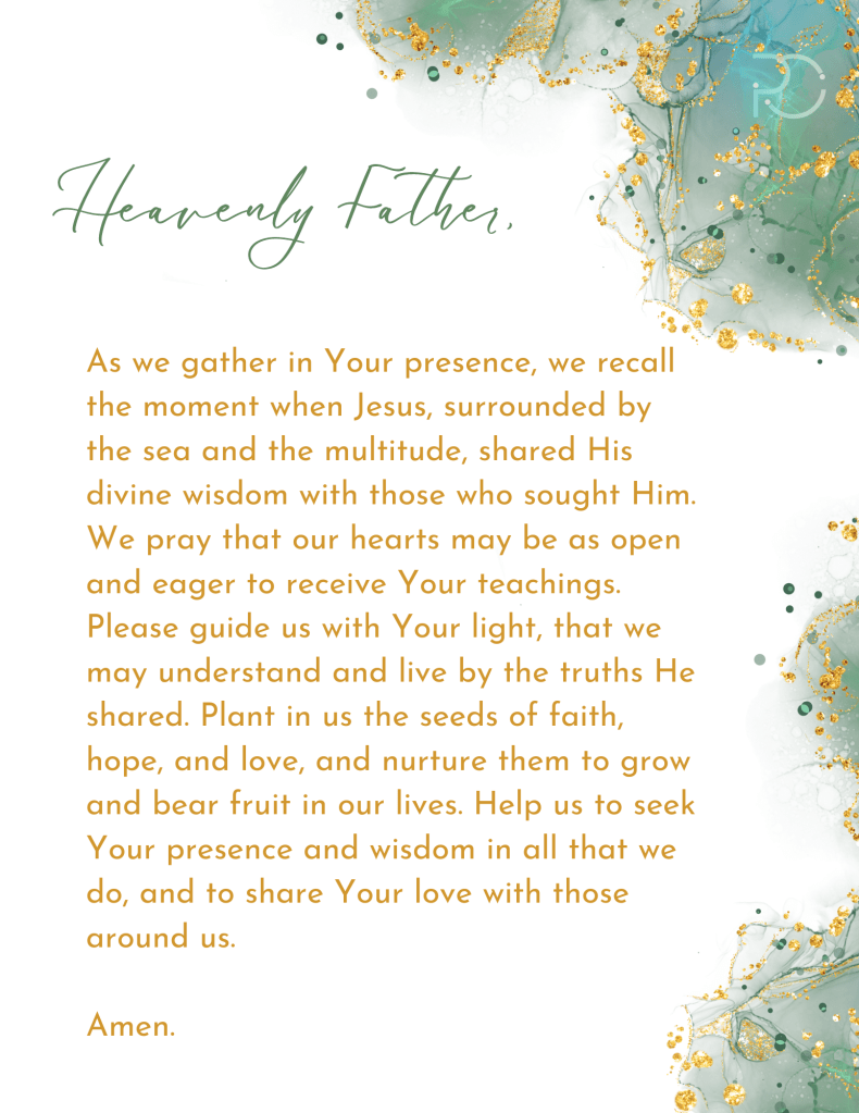 Day-to-Day Prayer July 24, 2024